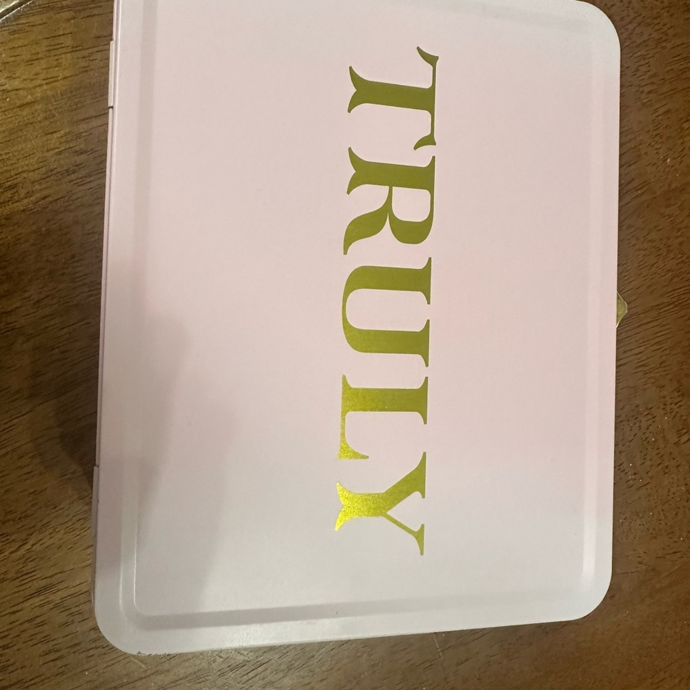 Truly Pink and Gold Storage Box